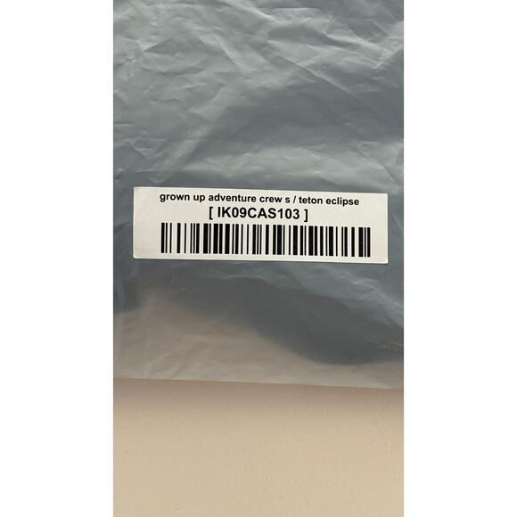 Iksplor Washable 100% Merino Wool Grown Up Adventure Crew Size Small Black New - Picture 10 of 11